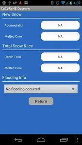 CoCoRaHS Observer screenshot 3