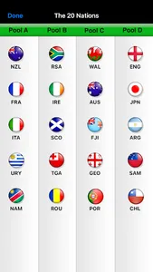 Rugby World App France 2023 screenshot 17