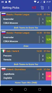 Betting Picks screenshot 0