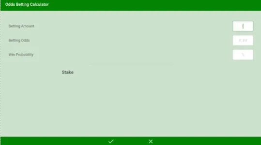 Odds Betting Calculator (old) screenshot 3