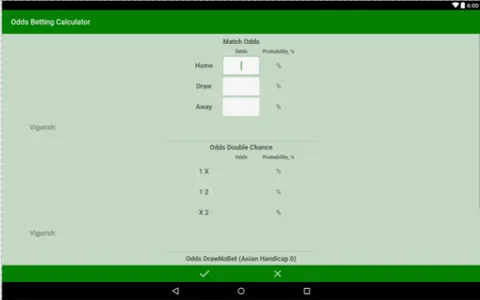 Odds Betting Calculator (old) screenshot 4