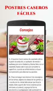 Postres Caseros Fáciles screenshot 13