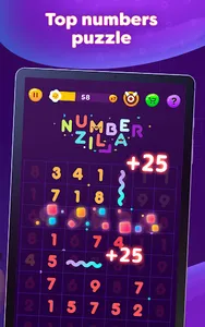 Numberzilla: Number Match Game screenshot 17