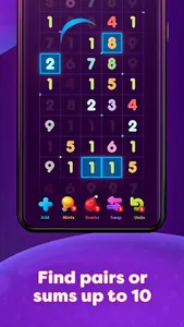 Numberzilla: Number Match Game screenshot 2