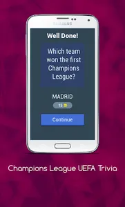 Champions League UEFA Trivia screenshot 1