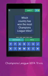 Champions League UEFA Trivia screenshot 10