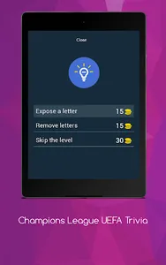 Champions League UEFA Trivia screenshot 12