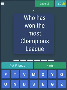 Champions League UEFA Trivia screenshot 16