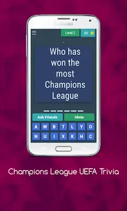 Champions League UEFA Trivia screenshot 2