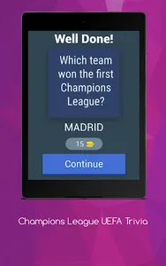 Champions League UEFA Trivia screenshot 8