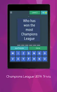 Champions League UEFA Trivia screenshot 9