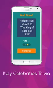 Italy Celebrities Trivia screenshot 1