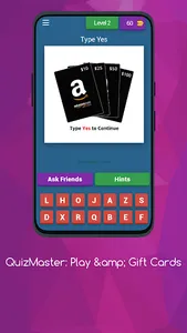 QuizMaster: Play & Gift Cards screenshot 1