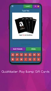 QuizMaster: Play & Gift Cards screenshot 3