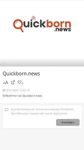 Quickborn.news screenshot 0