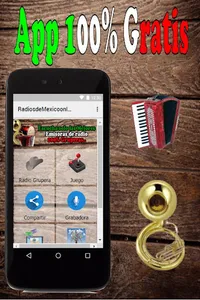 Radios de Mexico online 100% G screenshot 0