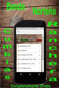 Radios de Mexico online 100% G screenshot 2