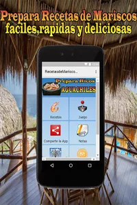 Recetas de Mariscos Faciles screenshot 0