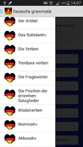 Deutsche Grammatik screenshot 2