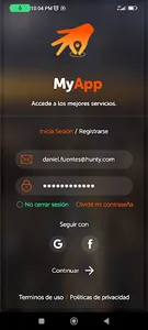 MyApp screenshot 0