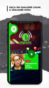 Uni Rádio Web screenshot 5