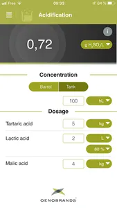 Oenotools screenshot 3