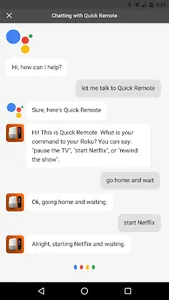 Quick Remote for Google Home/A screenshot 0