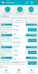 Leadsbook screenshot 3