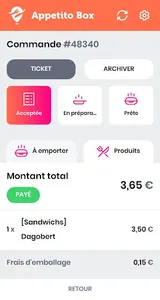 Appetito Box - Commerçants screenshot 3