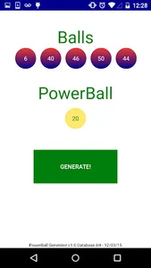 PowerBall smart generator screenshot 1