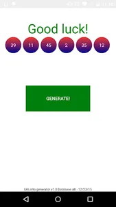 UKLotto smart generator screenshot 0