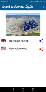 British vs American English screenshot 3