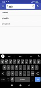Synonyms Antonyms screenshot 5