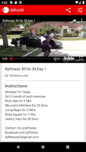 RyFitness screenshot 1