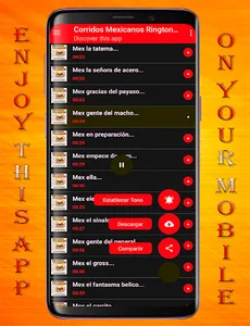 Mexican Corridos Ringtones screenshot 2