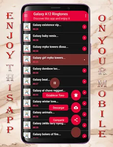 Galaxy A12 Ringtones screenshot 2
