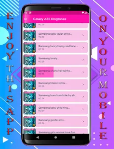 Galaxy A32 Ringtones screenshot 2