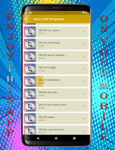 Moto G60 Ringtones screenshot 3