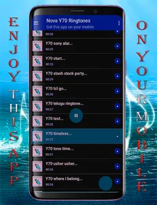 Nova Y70 Ringtones screenshot 3