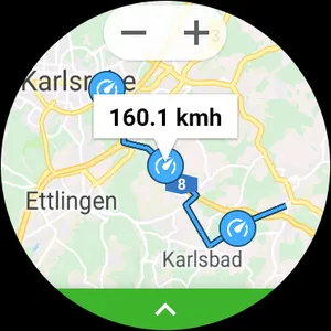 Speedometer for smartwatches screenshot 0