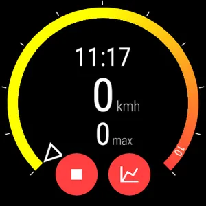 Speedometer for smartwatches screenshot 2