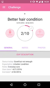 AppFrolution - My Hair Diary screenshot 5