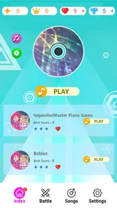 InquisitorMaster Piano game screenshot 0