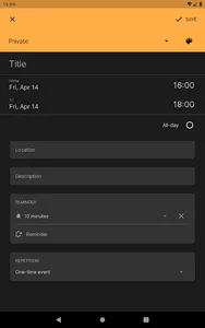 Simple Calendar - Plan Easily screenshot 12