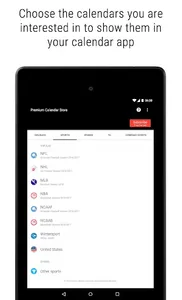 Premium Calendar Store screenshot 9