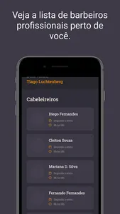 GoBarber (barbeiros) screenshot 4