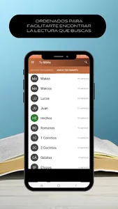 Biblia en español screenshot 2