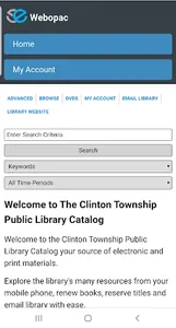 Clinton Township Public Librar screenshot 3