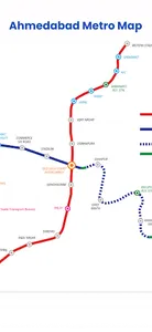 AhmedabadMetroMap screenshot 0