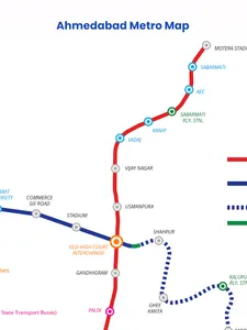AhmedabadMetroMap screenshot 2